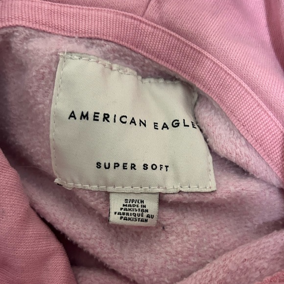 Pink American Eagle Hoodie - Picture 2 of 2
